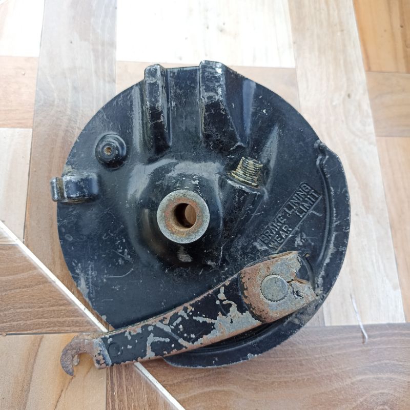 tutup tromol rumah kampas rem depan Suzuki TS 100 old lama ts honcho duster 125 Original