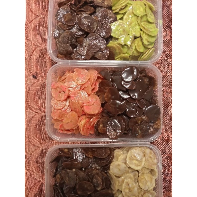 

KERIPIK PISANG COKLAT LUMER 2 RASA(MIX)