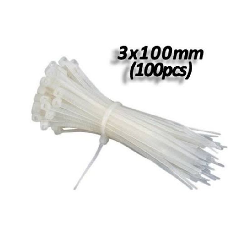 

Kabel Tis Ties Cable 1x100mm isi 100pcs
