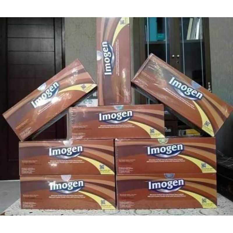 

Imogen Cokelat Susu Penggemuk Badan Original kemasan 10 saset Exp.2026