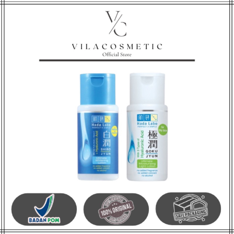 𝐕𝐢𝐥𝐚 𝐂𝐨𝐬𝐦𝐞𝐭𝐢𝐜- Hada Labo toner | Gokujyun Ultimate Moisturizing Light lotion toner | Hada Labo Shiro