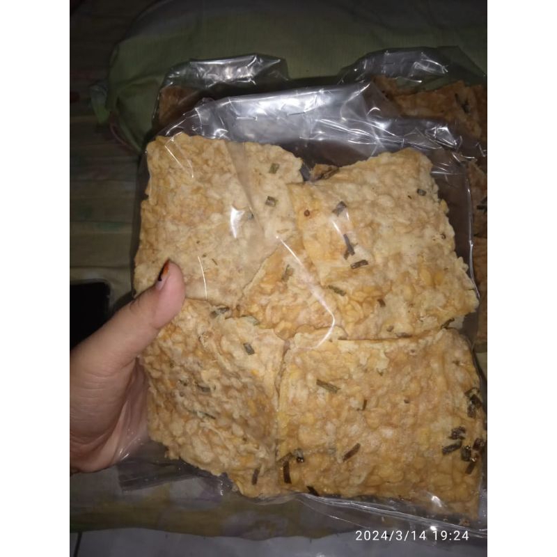 

keripik Tempe Renyah dan Enak asli Homemade