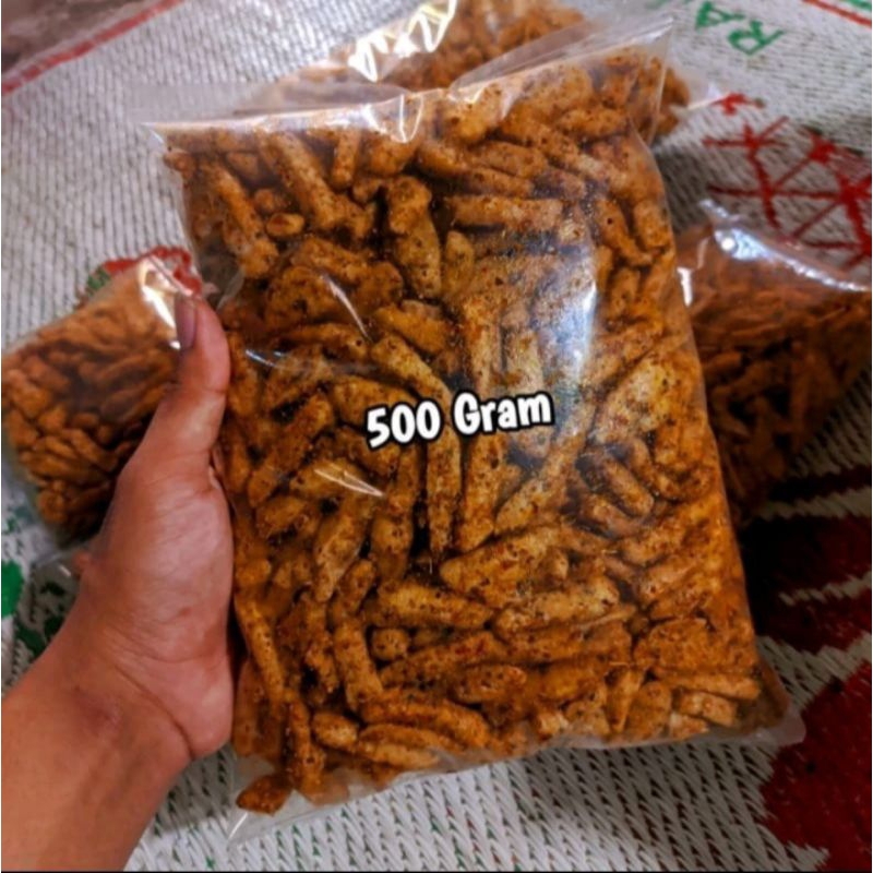 

Basreng pedas daun jeruk 500gram