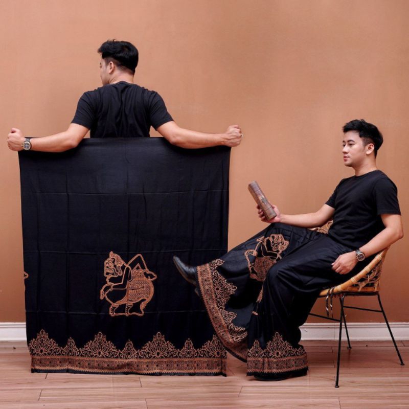 (BISA COD) SARUNG GUS IQDAM | SARUNG BATIK PEKALONGAN | SARUNG BATIK SOGAN |  SARUNG BATIK GUS KAUTS