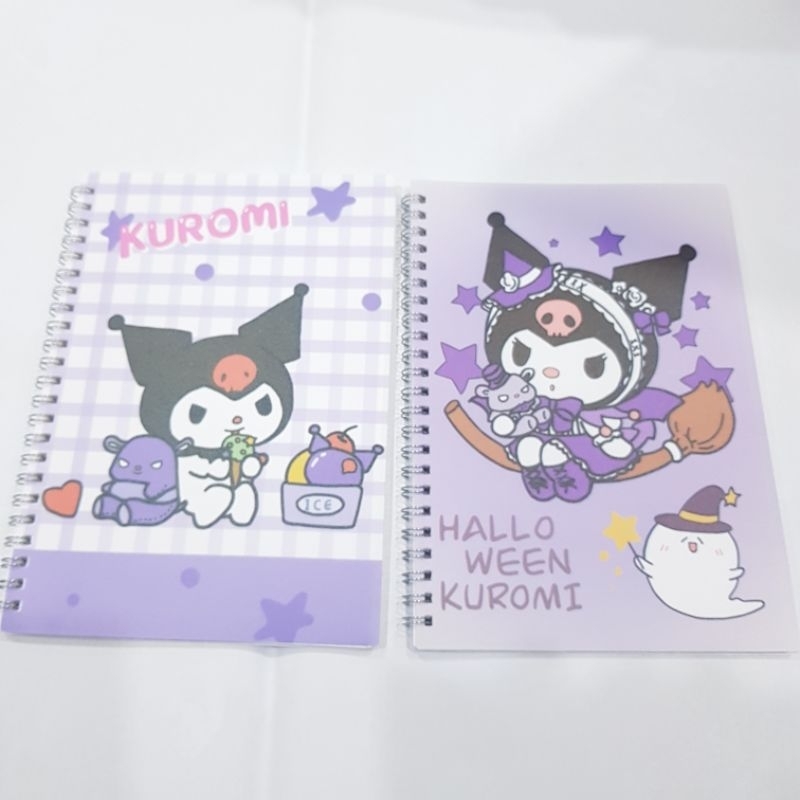 

Notebook Ring A5 Kuromi / Buku Catatan Ring A5 Kuromi
