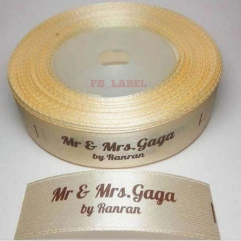 

label satin label kaos label pita satin label hijab