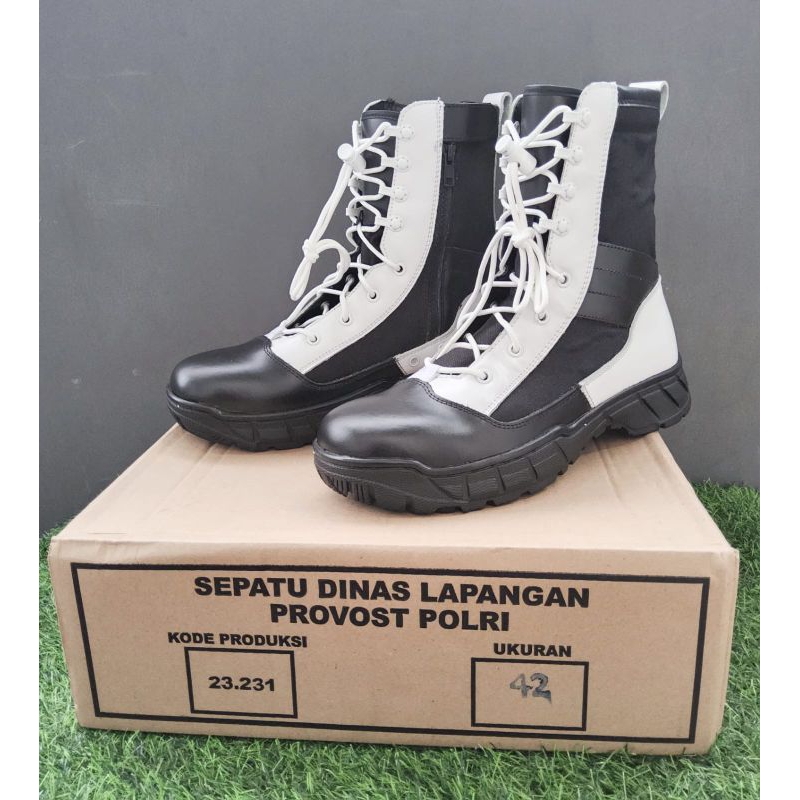 Sepatu PDL Provos Hitam Jatah Polri 2023/Sepatu PDL Provos Jatah Polri