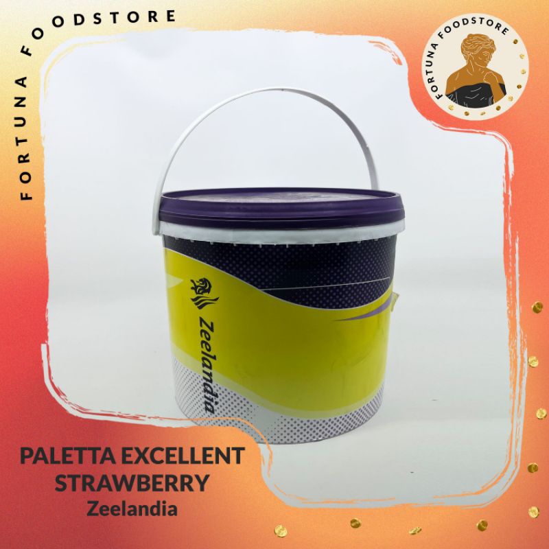 

Zeelandia Paletta Excellent Strawberry Selai Stroberi Premium 5kg