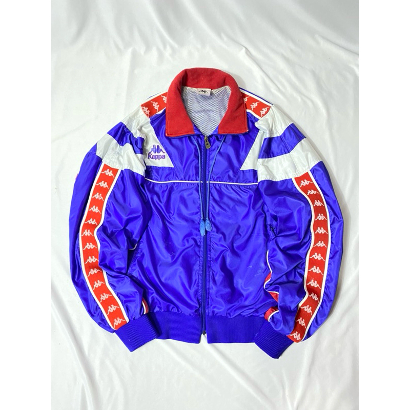 Jaket vintage colorblock kappa sz L Afr142