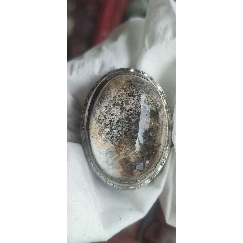 kecubung karang kinyang karang phantom quartz