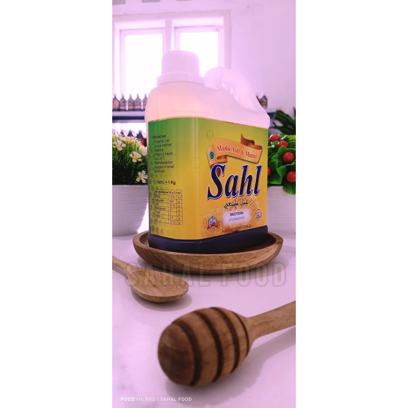 

Madu Asli Murni 100% Original Nektar Multiflora.