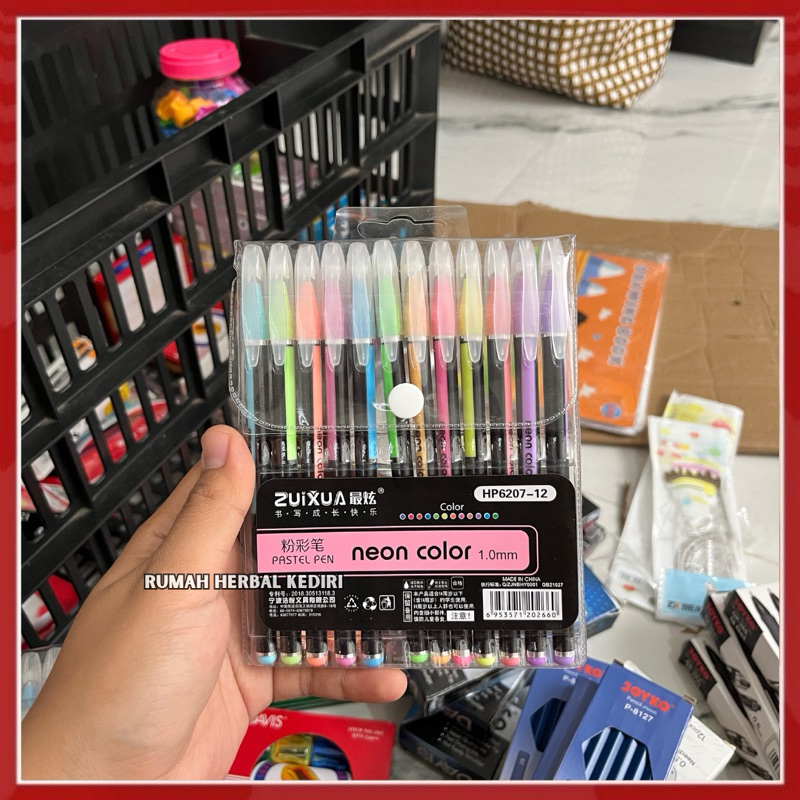 

Pen neon color ready isi 12pcs