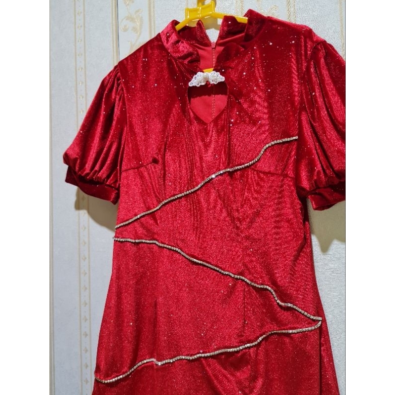 DRESS CHIONGSAM MODERN/ TERUSAN WANITA SEMI FORMAL
