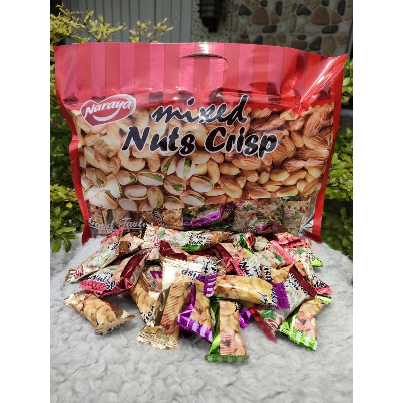 

permen Naraya Mixed Nuts crisp 400gr