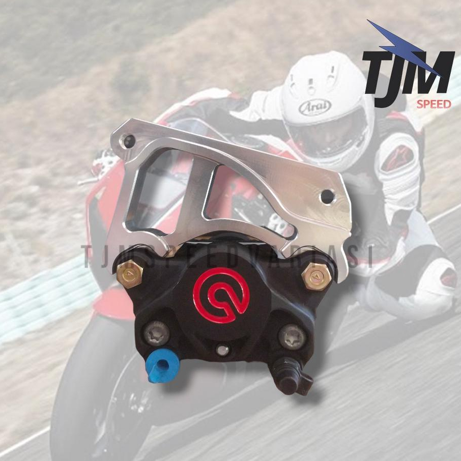 Kaliper Brembo 2P Black + Breket Kaliper Vario 125/150 160 260mm