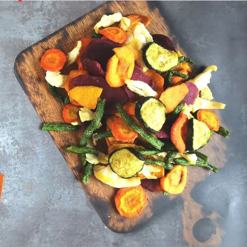 

KERIPIK MIX SAYUR EXTRA PEDAS CRISPY 1KG