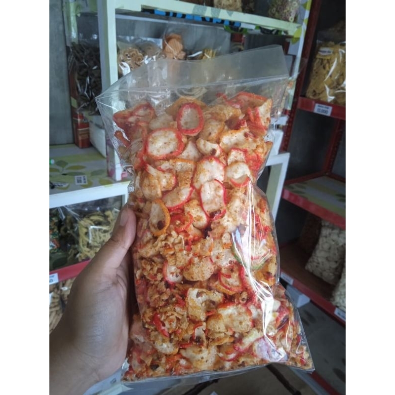 

krupuk seblak kencur