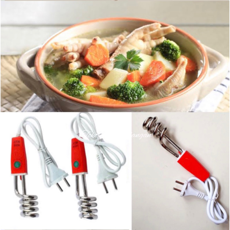 elemen pemanas air celup 350watt/elemen pemanas/water heater