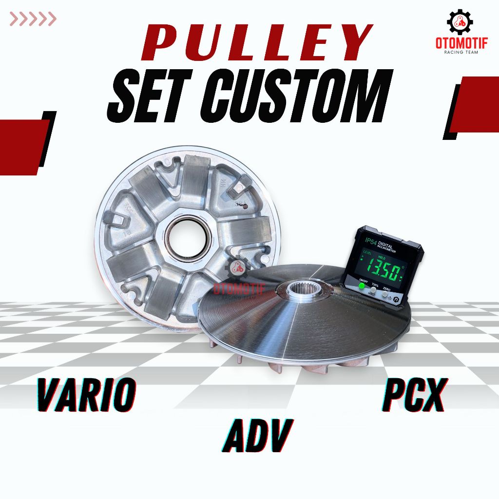 PULLEY BUBUT - PULLEY CUSTOM RUMAH ROLLER RACING Pulley Racing Vario 150 Roller Racing Vario 150 Pul