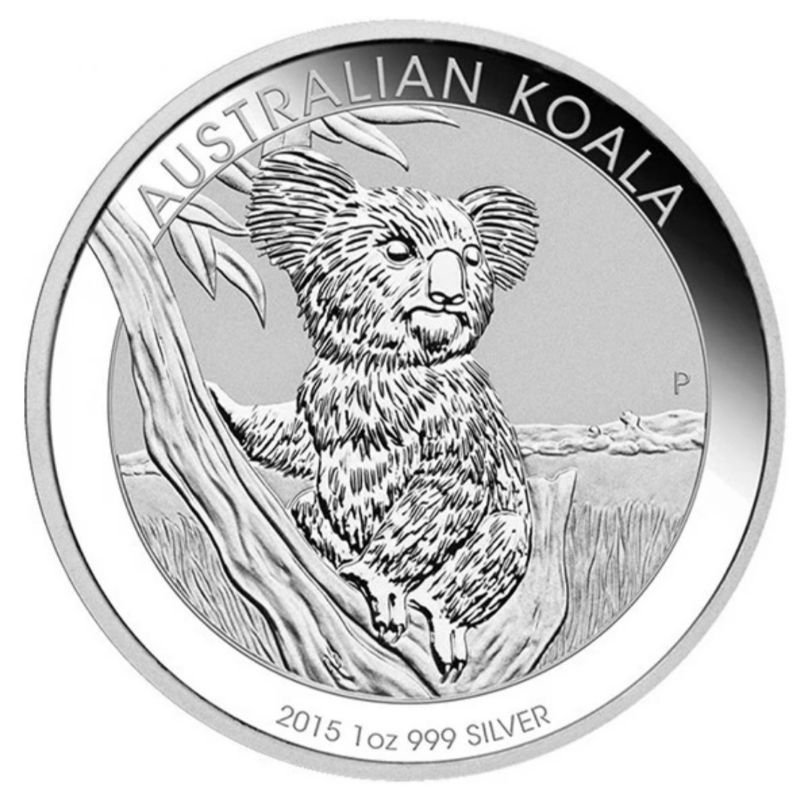 Perak Silver Coin Koala Australia 2015 1 oz