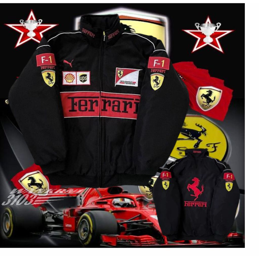 Jaket  Ferrari Nascar Vintage F1 Racing  1039