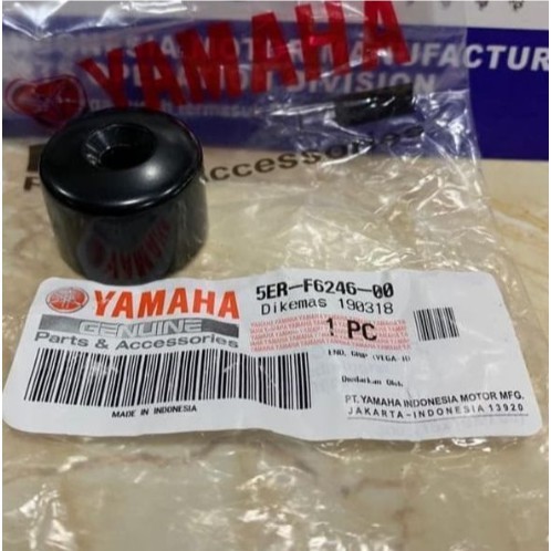 BANDUL JALU END GRIP STANG STIR YAMAHA VIXION OLD VEGA R F1ZR ORI YGP ASLI / 5ER-F6246-00
