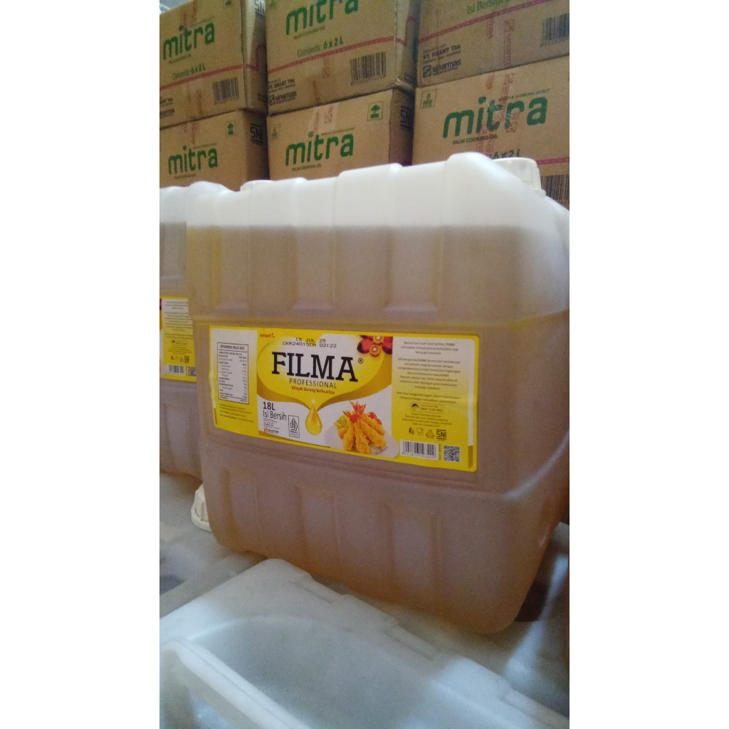 

MINYAK GORENG FILMA JERIGEN 18 LITER