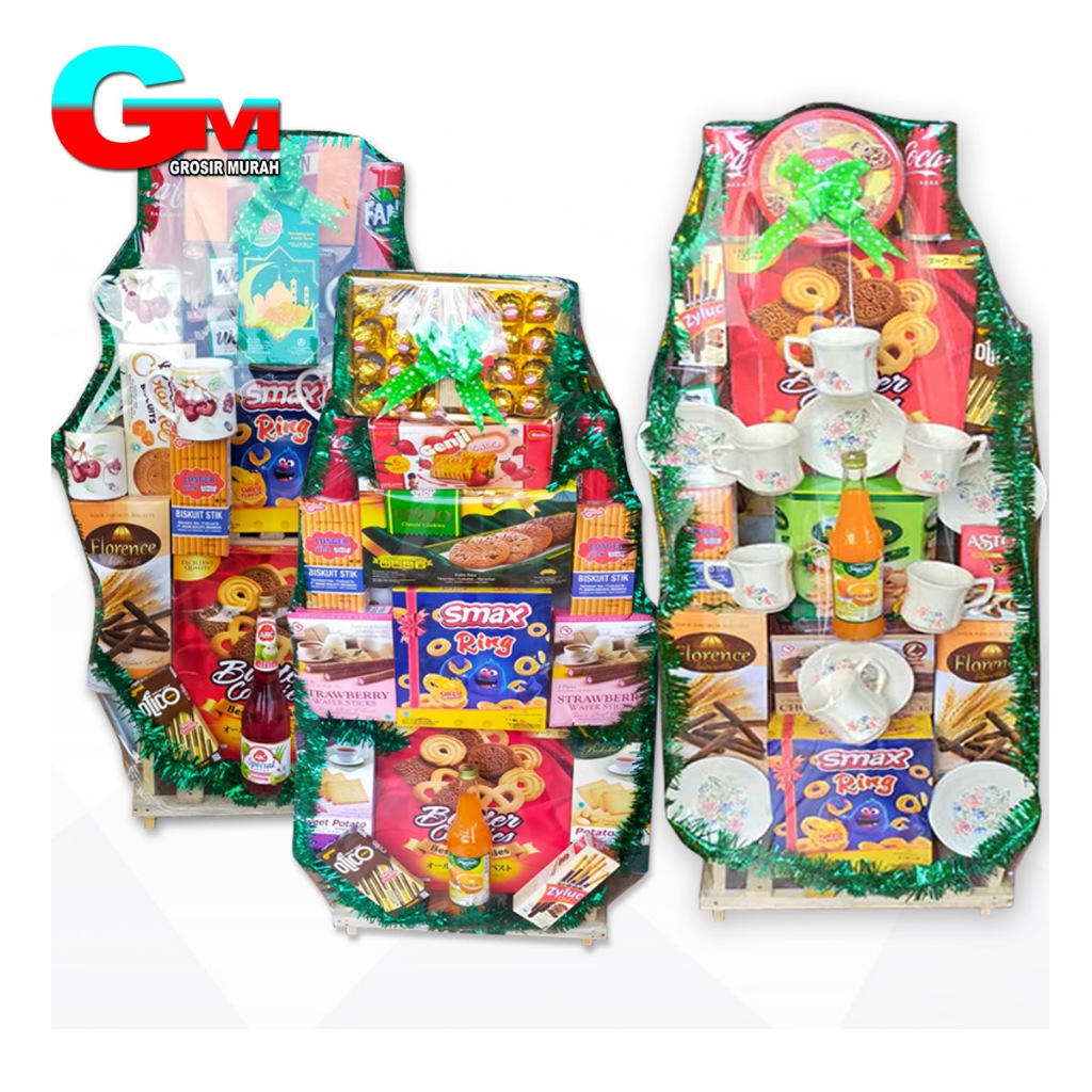 

PARCEL Lebaran Elite Gelas Plus Tatakan Mewah / parsel HADIAH HARI RAYA