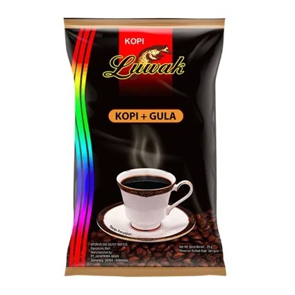 

Luwak Kopi+Gula | Kopi Instan | Instant Coffee | Kopi Kemasan Sachet