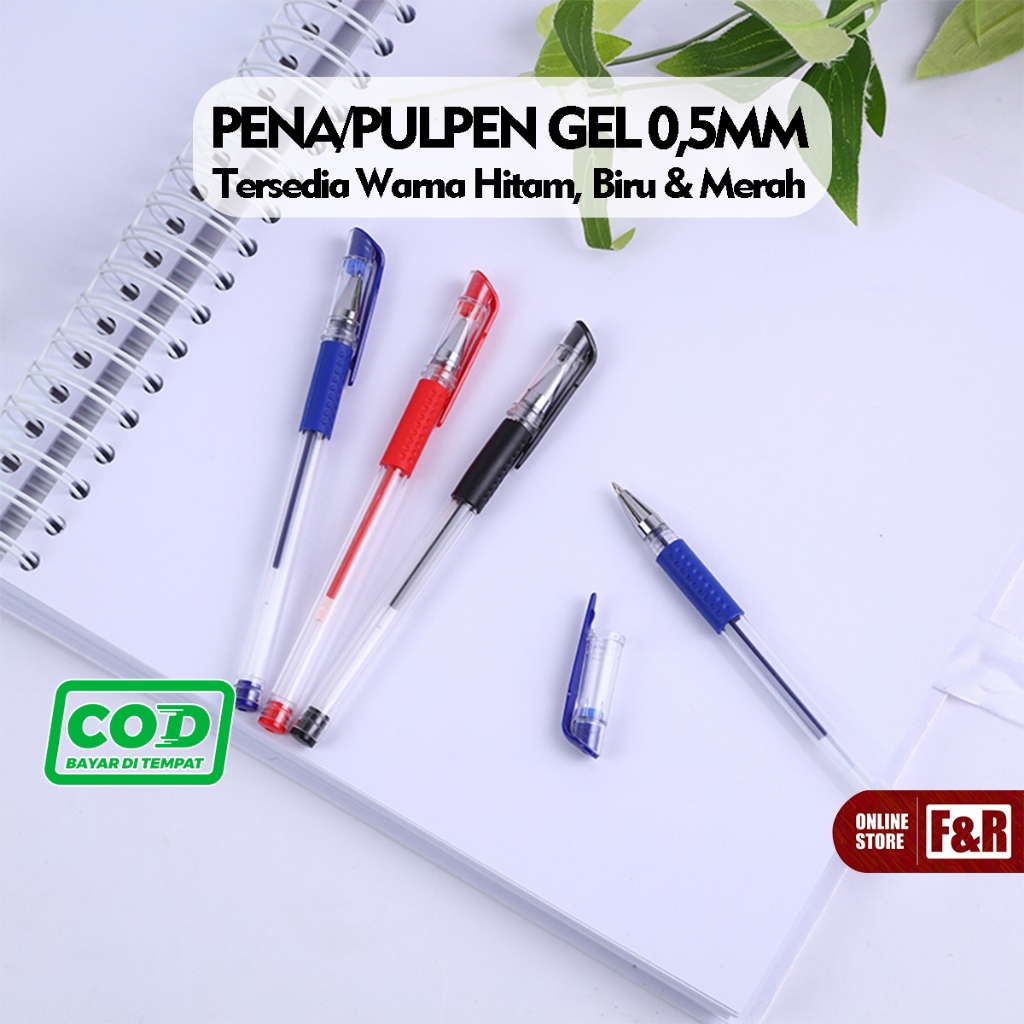 

Pulpen Tinta Cair Pena Gel Serbaguna Standard Bolpoint Pulpen Gel Alat Tulis Stationary Pulpen Gel Mimi 0.5mm