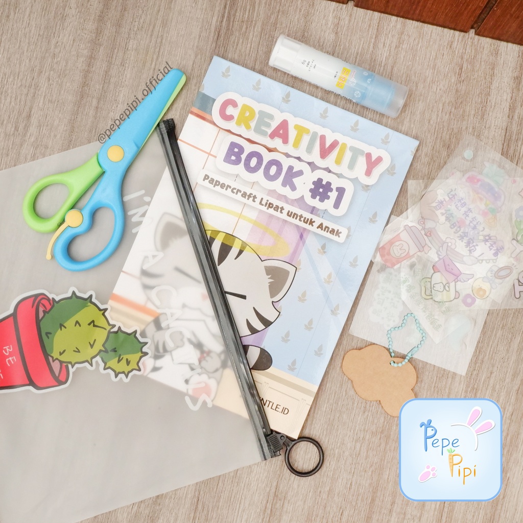 

Paket Ramadhan Edisi Ngabuburit #2 Papercraft Gunting Lem Stiker Sticker Gantungan Akrilik DIY