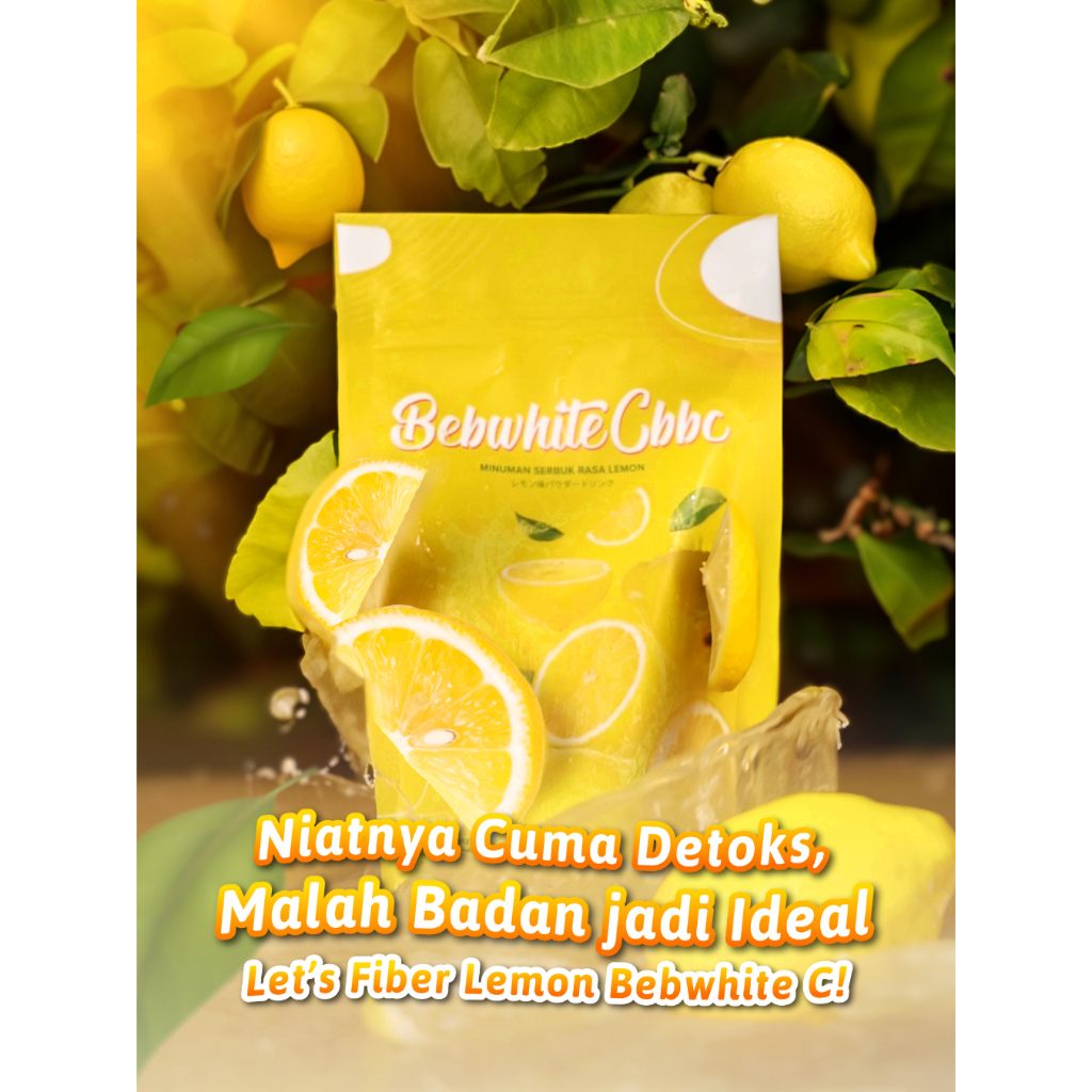 Fiber Lemon BBC Kemasan Baru - Bebwhite C BBC Official - Insani Skincare Official, Fiber lemon