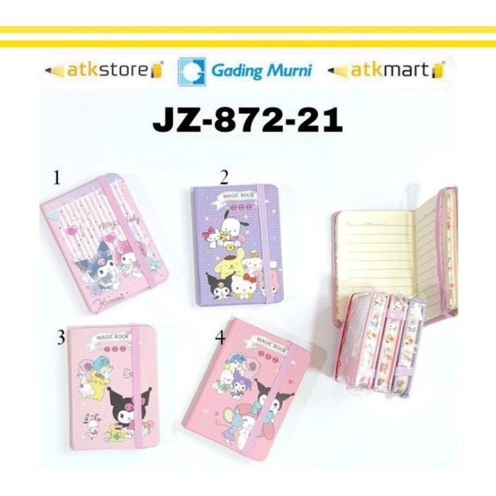 

MEMO JZ872-21 A6 80LB SR UKURAN A6 - NOTEBOOK DIARY BUKU CATATAN