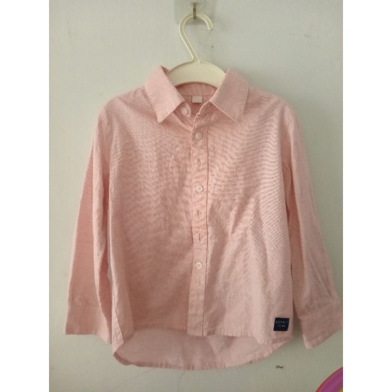 kemeja anak laki esprit original