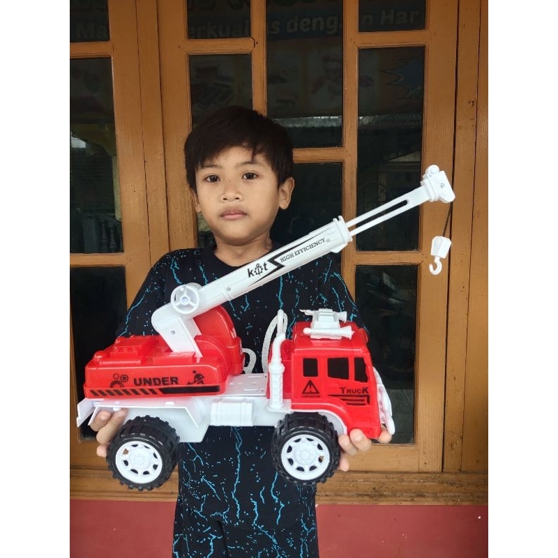Mainan anak Mobil derek/pancing, bahan berkualitas, AK 06