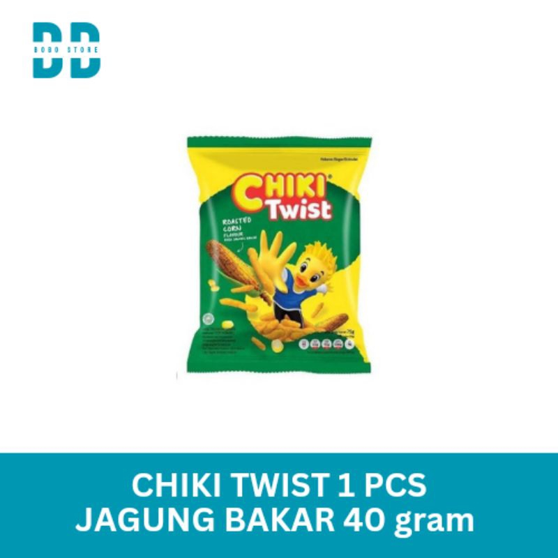 

Chiki Twist Jagung Bakar 40 gram / Pcs