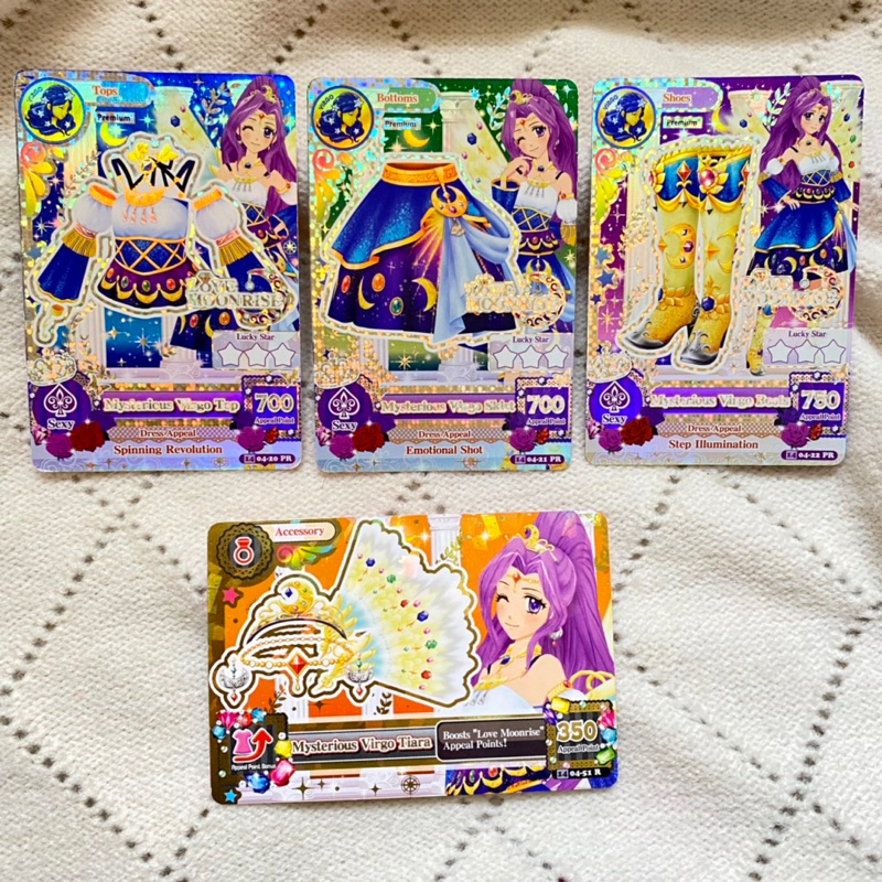 [BOOKED]Aikatsu Card - Mysterious Virgo (Premium Mizuki)