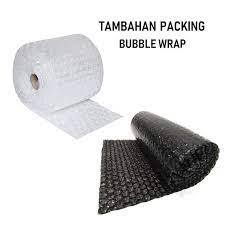 

Bubble Wrap tambahan packing