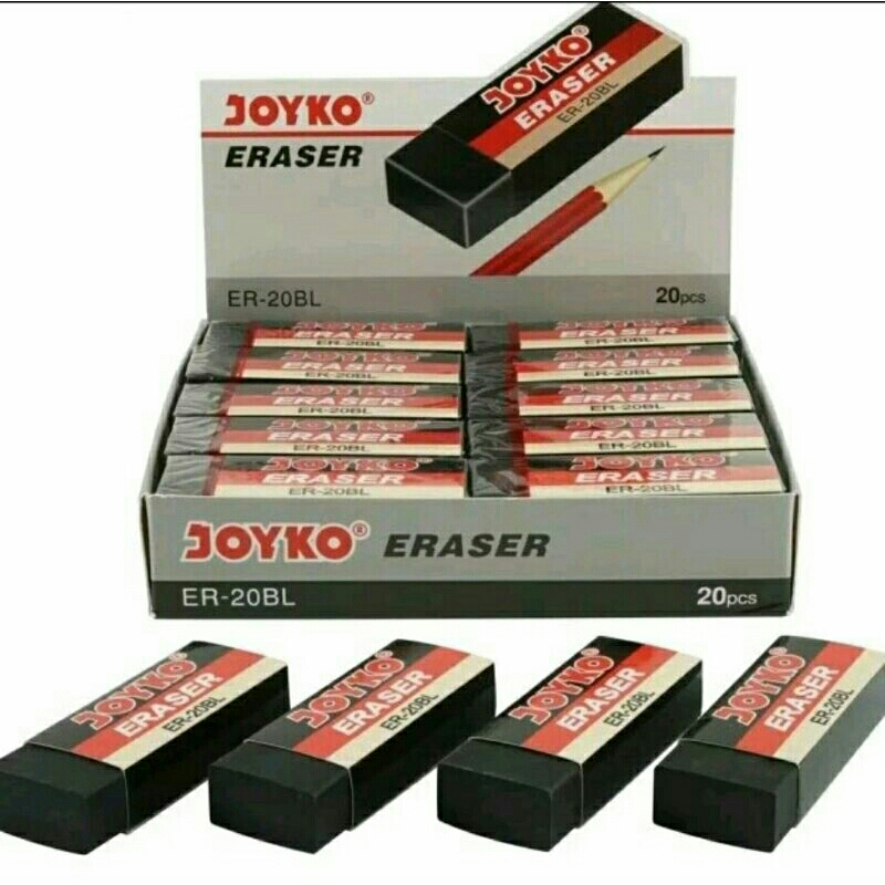 

JOYKO ERASER BLACK WHITE PENGHAPUS JOYKO BESAR HITAM