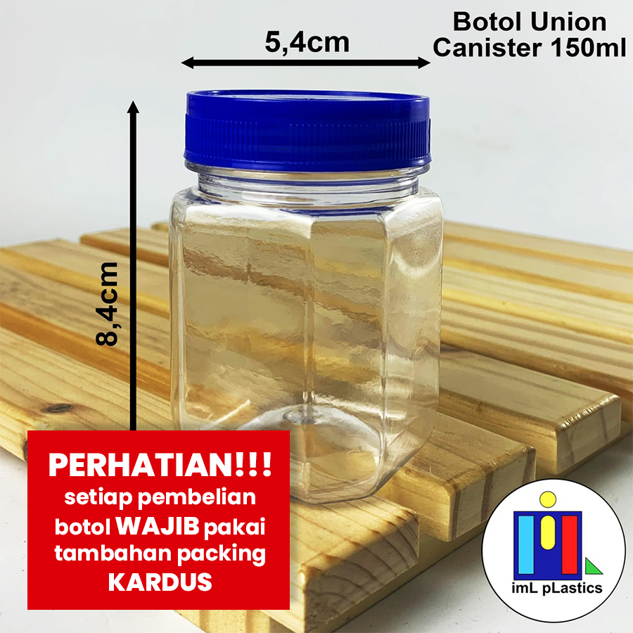Botol Sambal PLASTIK PET 150ml / Toples Sambal 150ml - 1 pcs