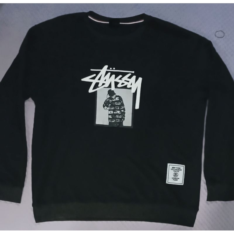 CREWNECK COWOK CEWEK BRAND STUSSY|BASLAYER|GUNUNG|TRAINING|RUNNING|OLAHRAGA|KOREA|ORIGINAL|JAKET|HIJ