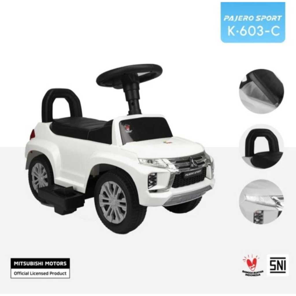 MOBIL AKI PMB K 603 C PAJERO PMB Toys K603C mobilan aki kecil anak odong odong mobil mobilan anak
