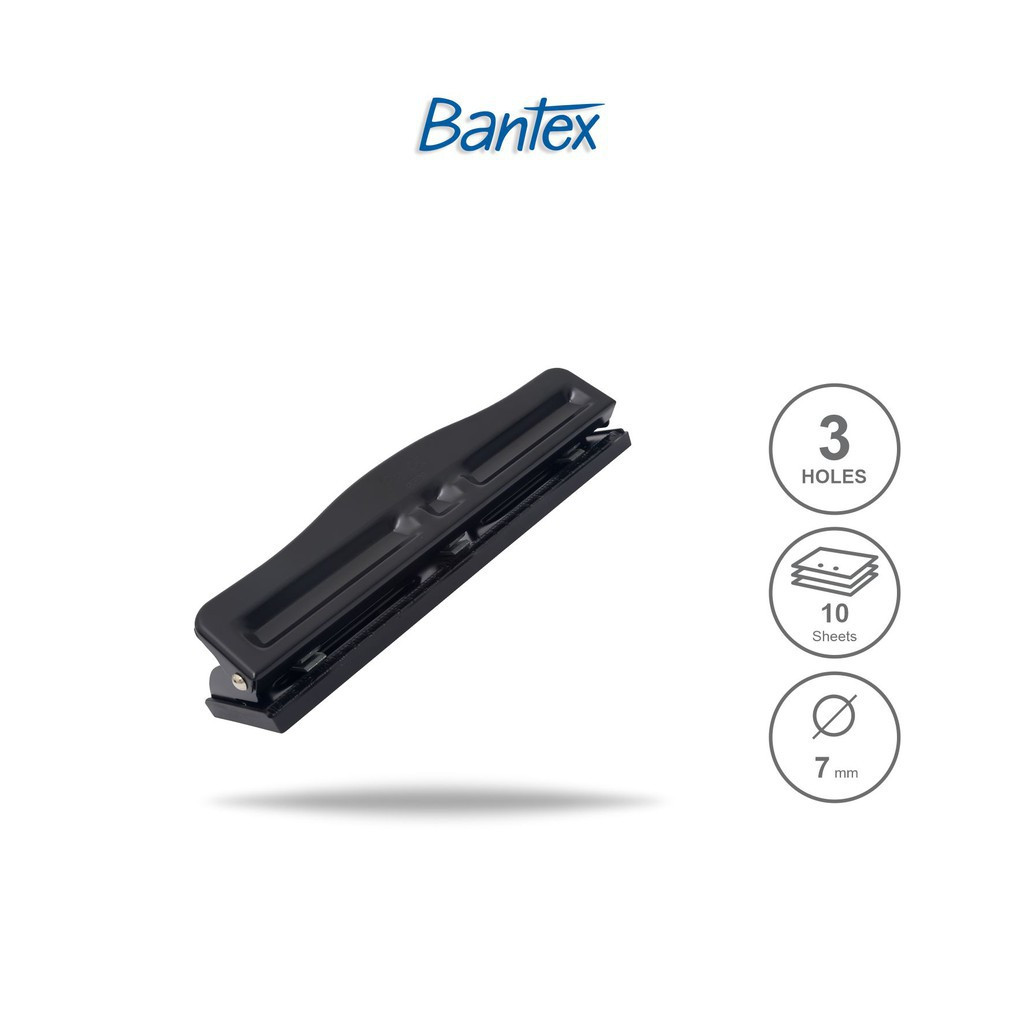 

Bantex Perforator 3 Holes Black # 9329 10 (pcs)