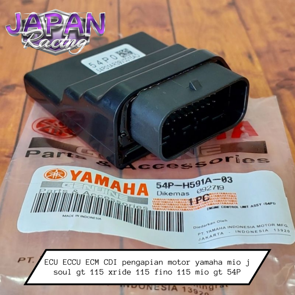 ECU ECCU ECM CDI pengapian motor yamaha mio j soul gt 115 xride 115 fino 115 mio gt 54P yamaha ecu