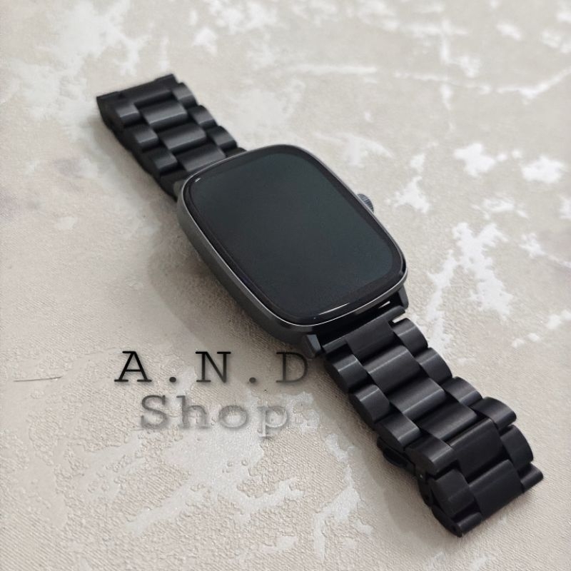 STRAP STAINLESS STEEL WATCH BAND TALI JAM TANGAN RANTAI SMARTWATCH HAYLOU SOLAR PRO RS5 L18 P19 ACC