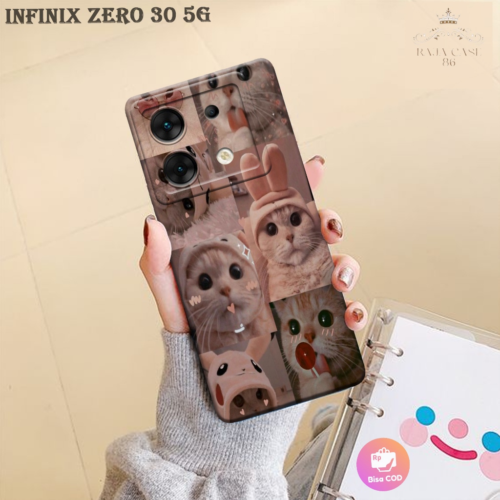 Case Infinix Zero 30 5G Terbaru - Rajacase - casing hp Zero 30 5G - Motif case Aesthetic - Pelindung