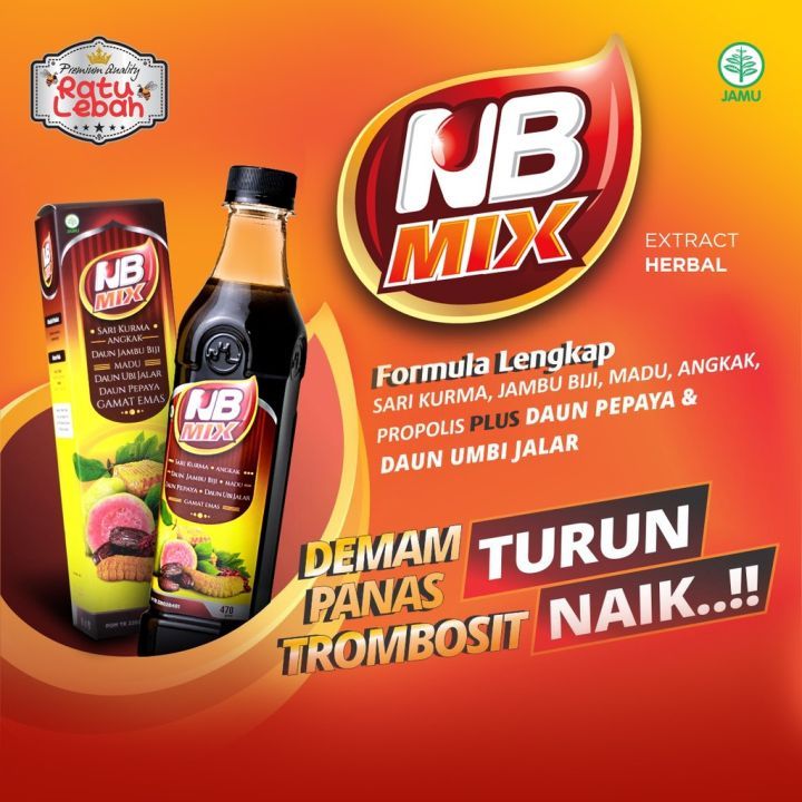 

Kemasan Baru!!! DB Mix Ratu Lebah Sari Kurma Madu Angkak plus Daun Ubi Jalar Jambu Biji Propolis El Madinah