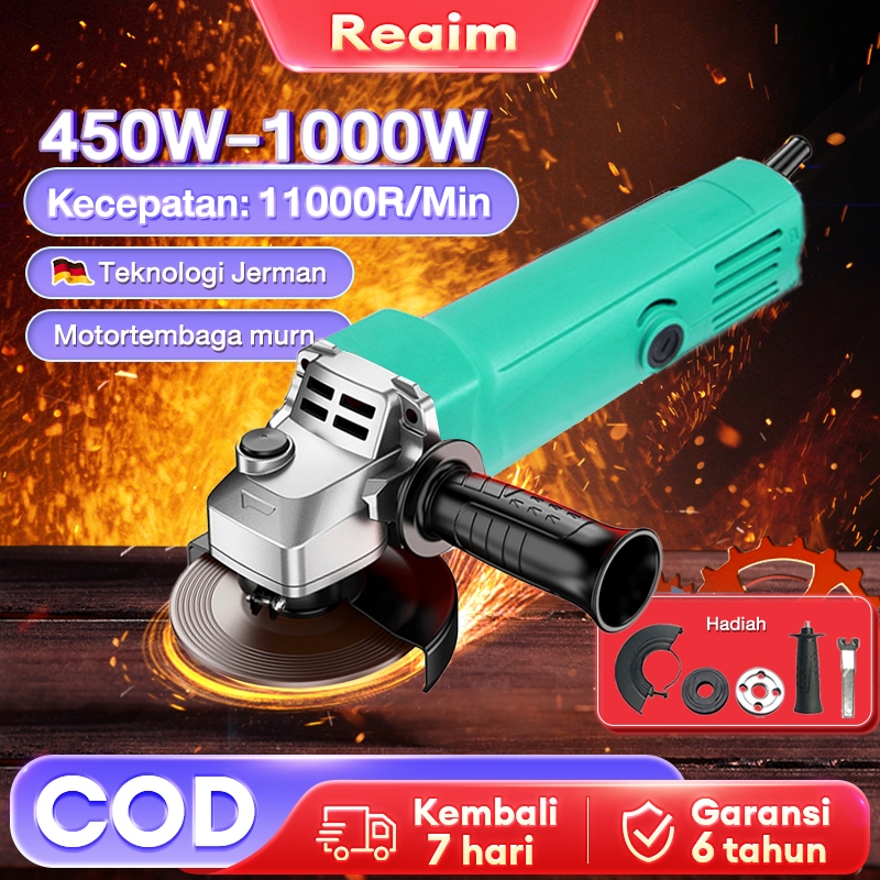 MAKITA Mesin Gerinda 5 INCH Grinda Tangan, Poles, Piringan Amplas, Amplas, Gerinda Tangan Murah