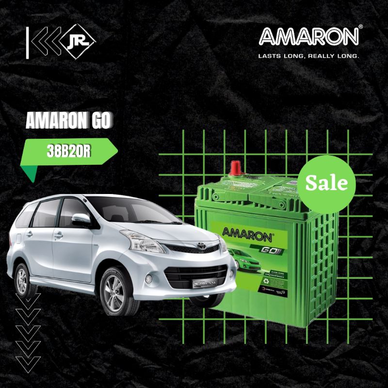 Amaron 38B20R Aki kering Mobil Avanza, Xenia, Terios, Gran Max, Apv