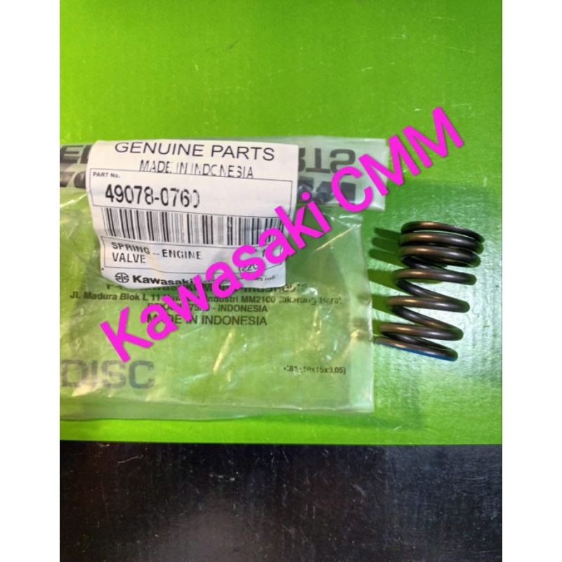 Per klep KLX, Dtraker 150. Original kawasaki.